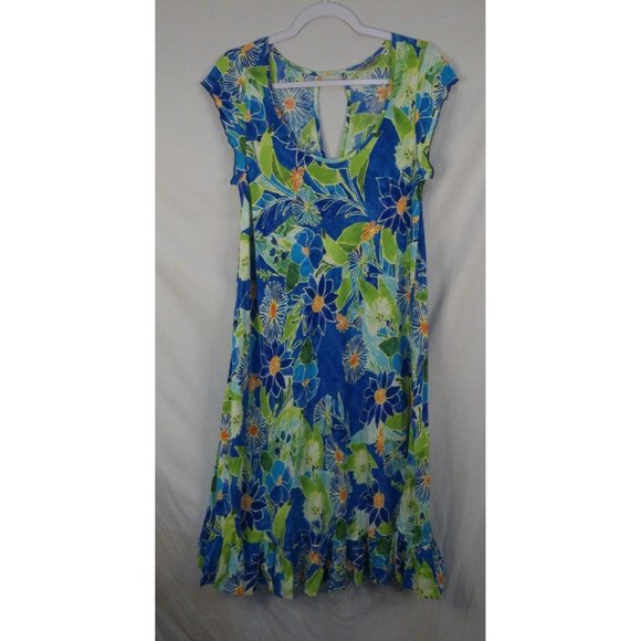 Jams World Dresses Vintage Jams World Bluebell Dress Ruffle Bottom